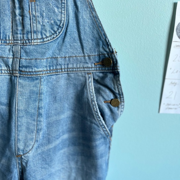 BDG Ripped Denim Overalls - Picture 7 of 10